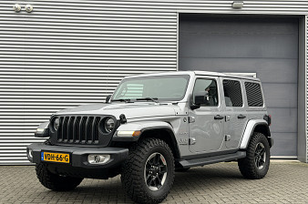 Jeep Wrangler 2.2D Sahara I Aut. I Grijs Kenteken I 12000 Km I Carplay I Leder I 4WD